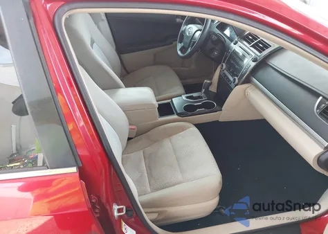 2012 Toyota Camry L z USA, uszkodzony, nr VIN 4T1BF1FKXCU617002